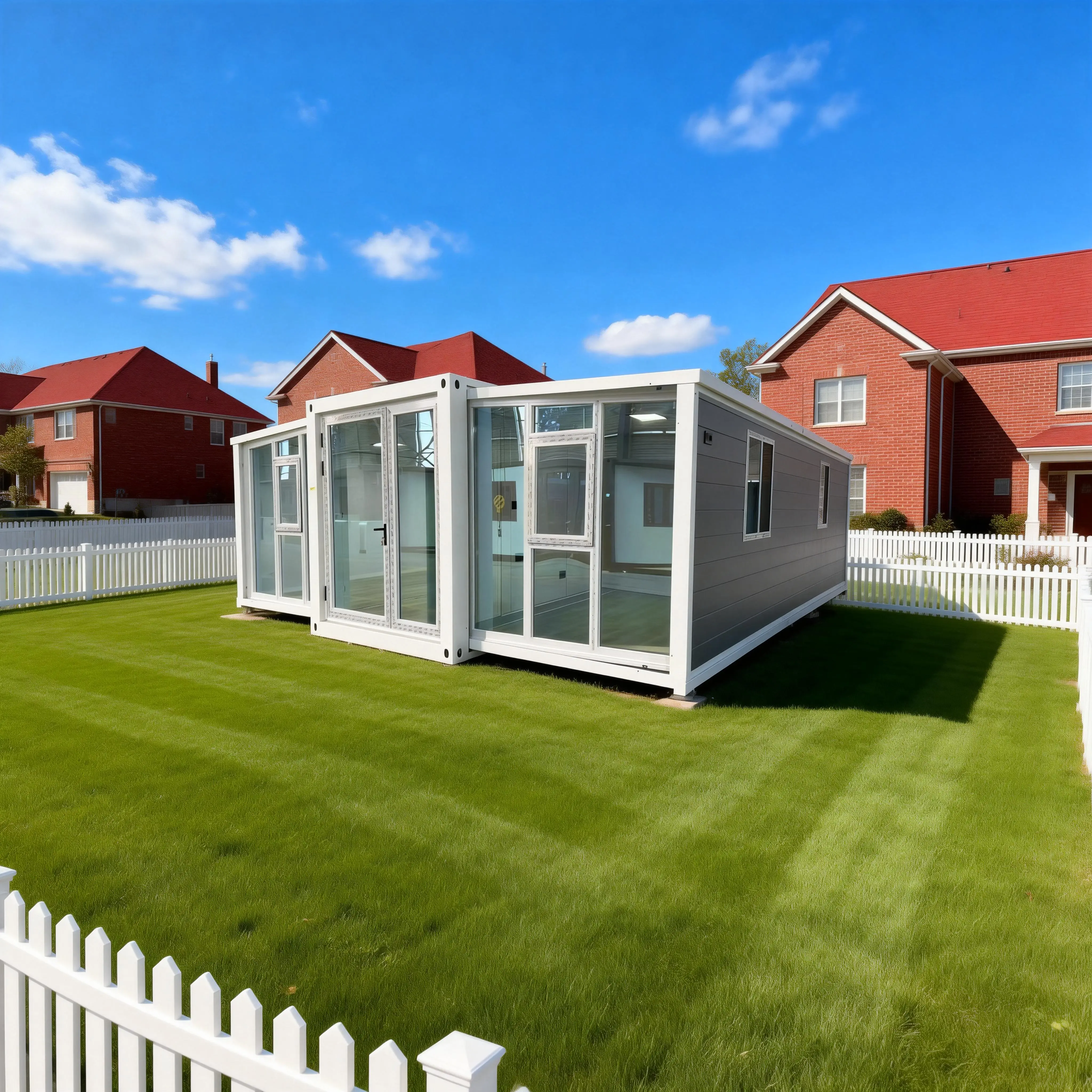 Ready-to-Use Prefab Container House with Kitchen & Bathroom