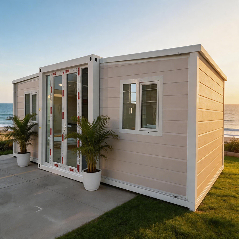 Easily Movable Expandable Container House