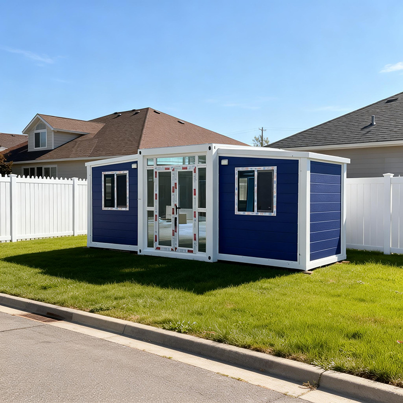 Green Expandable Prefab House