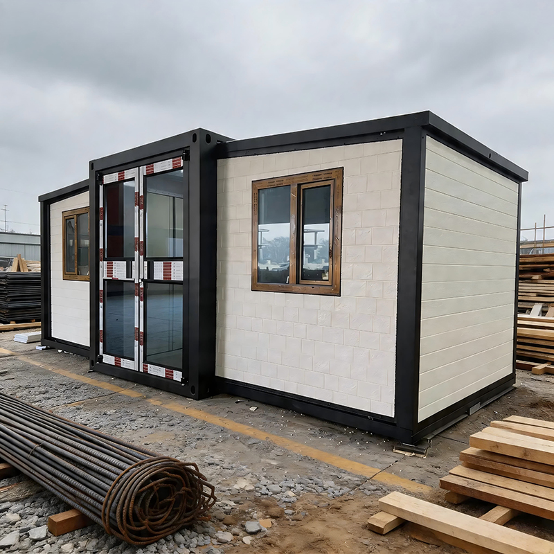 10-Minute Setup Dual-Wing Prefab Modular Home