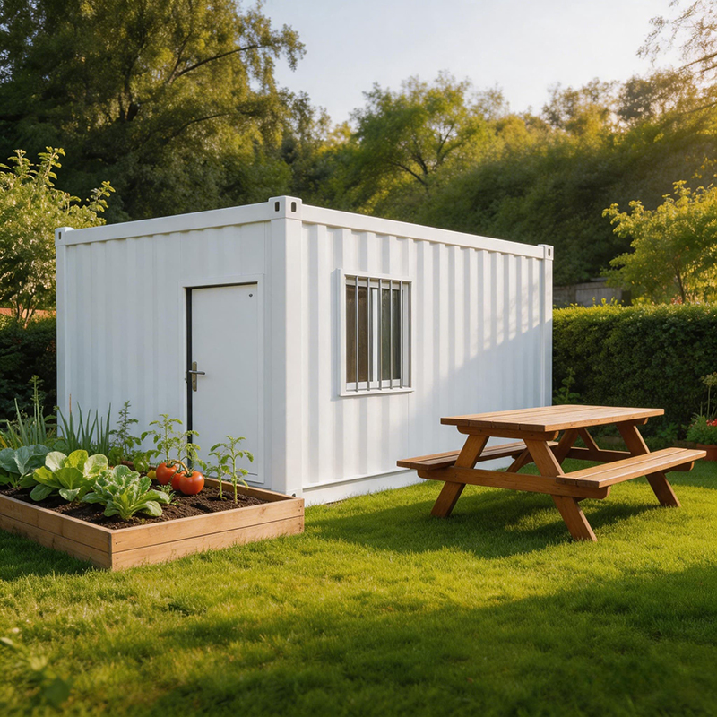 Foldable Modular House for Beach Kiosk