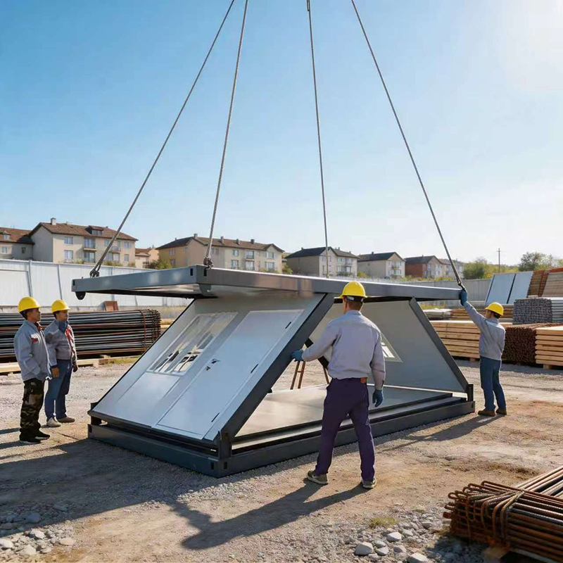 Foldable Container Home for Homesteading