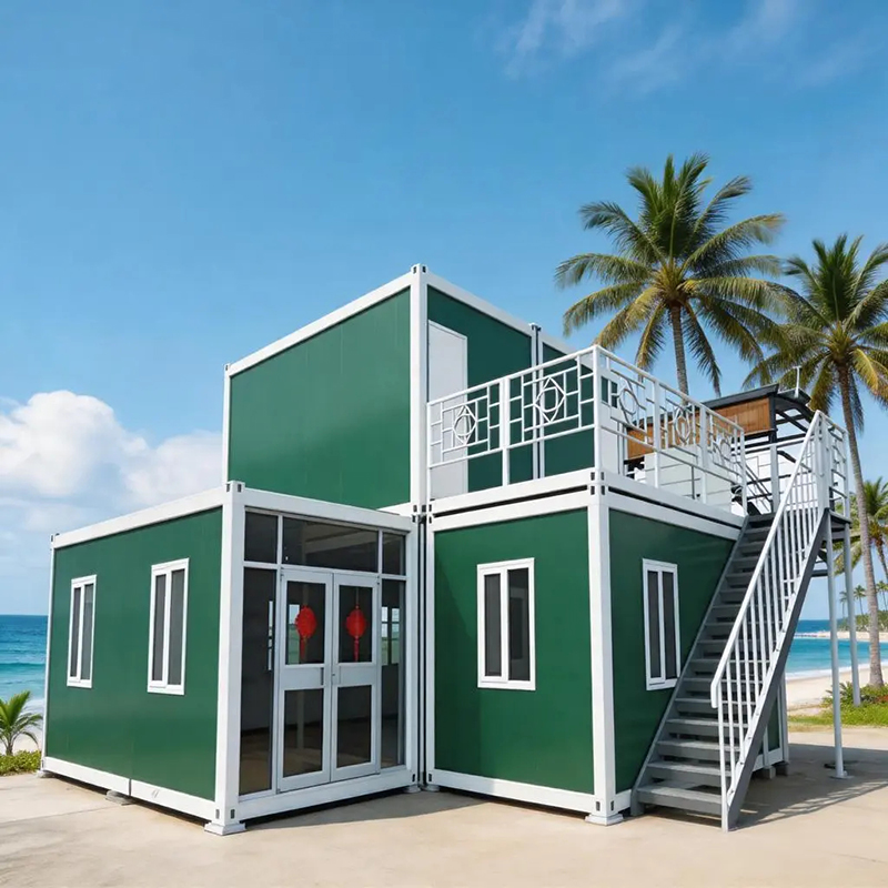 Logistics-Efficient Foldable Container House
