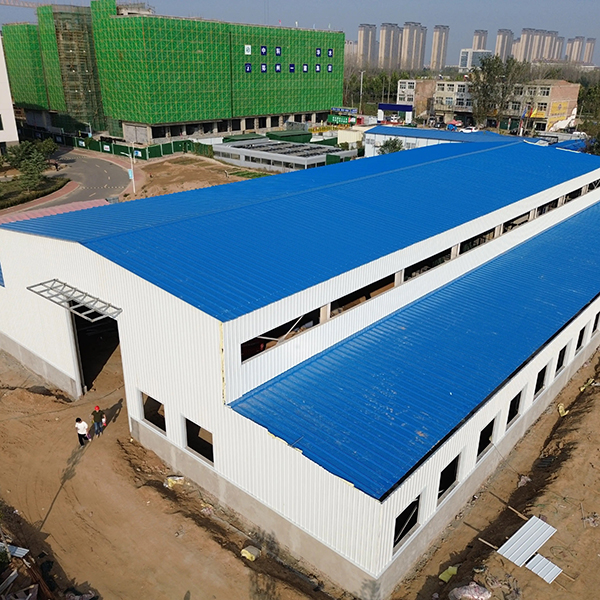 Steel Structure Workshop Customizable Prefab Warehouse